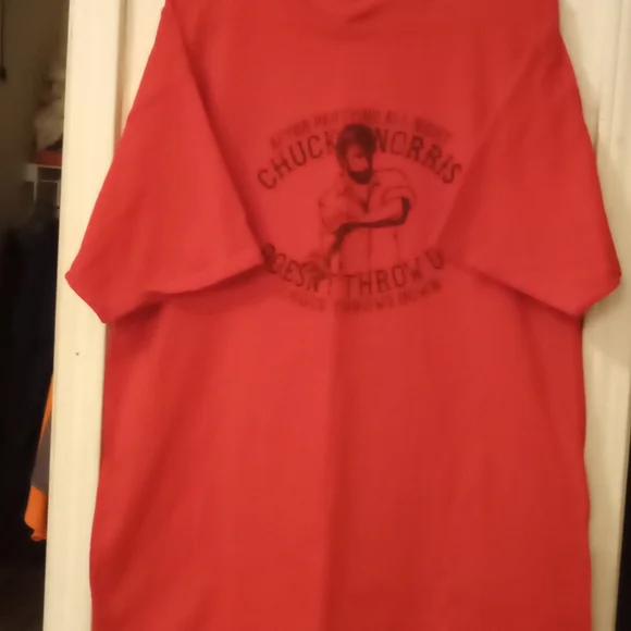 🐮 🐄 Chuck Norris Short Sleeve T-Shirt - Picture 2 of 3